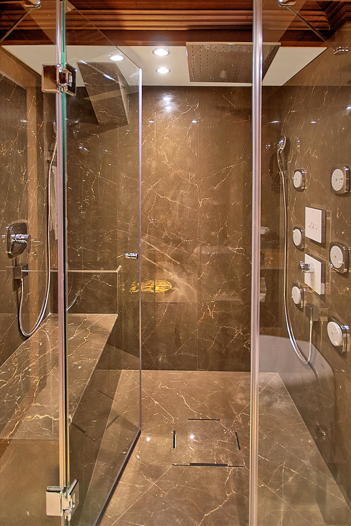 Shower Luxury Yacht Browser by CHARTERWORLD Superyacht Charter